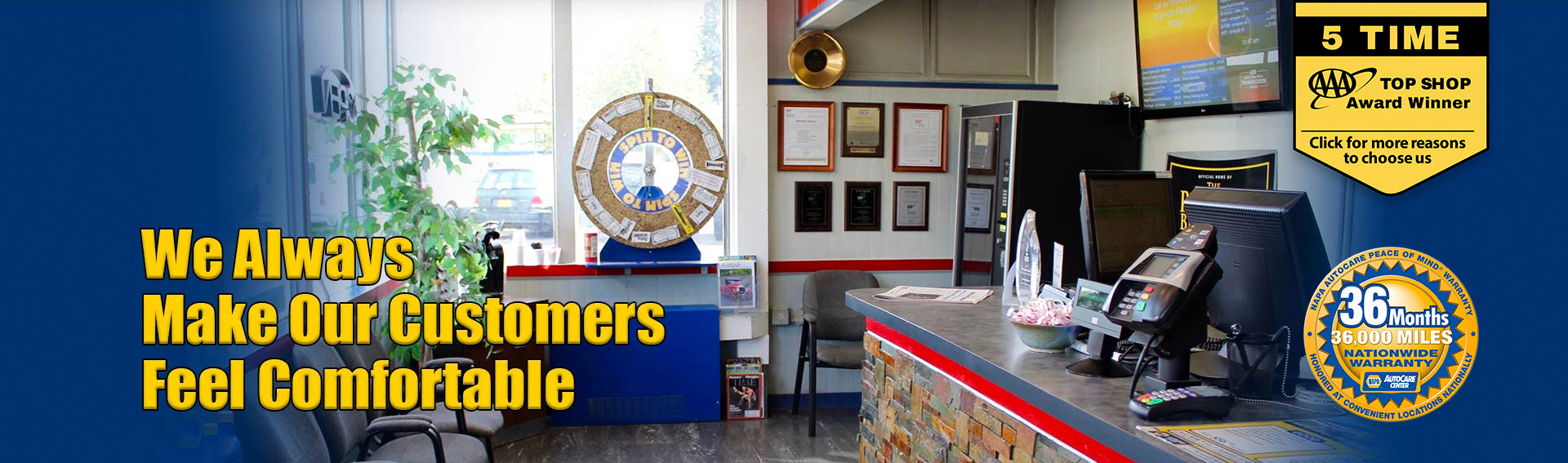 We Always Make Our Customers Feel Comfortable | University Chevron